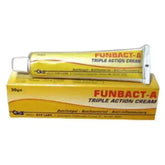 Funbact-A Triple Action Tube Cream 30g  Adomoo